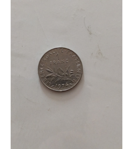 1 franc, 1974
