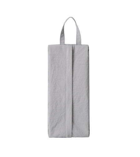 Geanta de Depozitare, Flippy, Pentru Haine Mici, Lenjerie, Sosete, Cosmetice, Impermeabila, cu Maner, 10x20x3 cm, Gri
