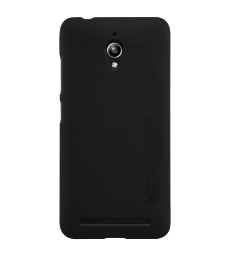 Husa de protectie pentru Asus Zenfone Go Nillkin Frosted Shield Negru + Folie de protectie