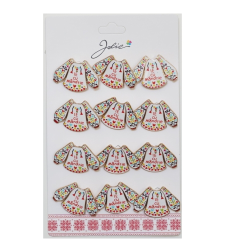 Set 12 Brose Martisor Primavara Ie cu Mandrie