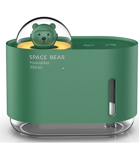 Umidificator Urs Spatial, Flippy, 300 ml, verde