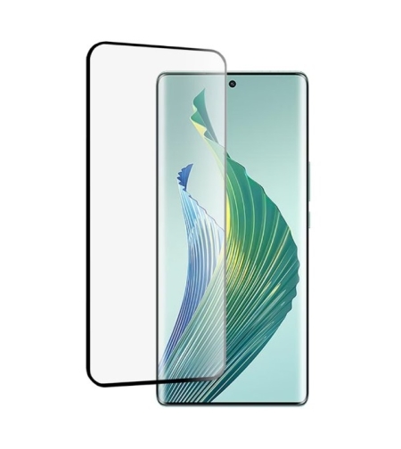 Folie Sticla Curbata Securizata Flippy compatibil cu Huawei P60 Pro 4G, Full Glue Negru