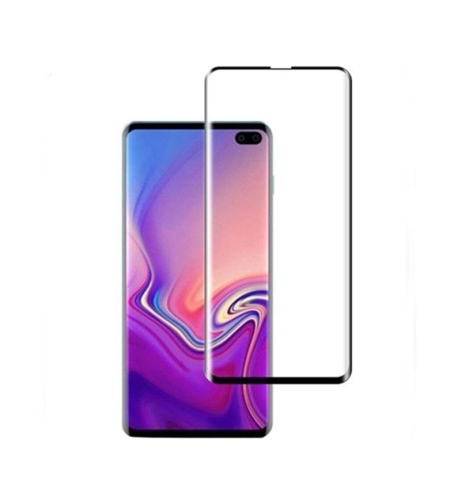 Folie Sticla Curbata Flippy pentru  Samsung S10 Plus Full Glue Negru