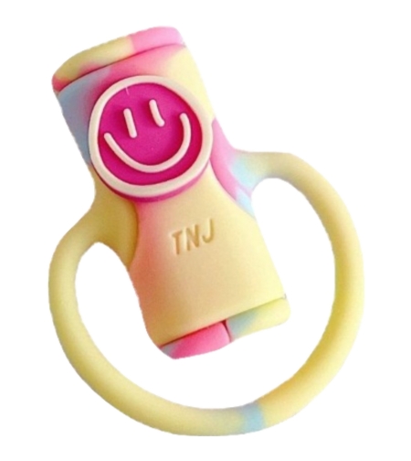 Protectie cablu USB, din silicon, model 1, multicolor