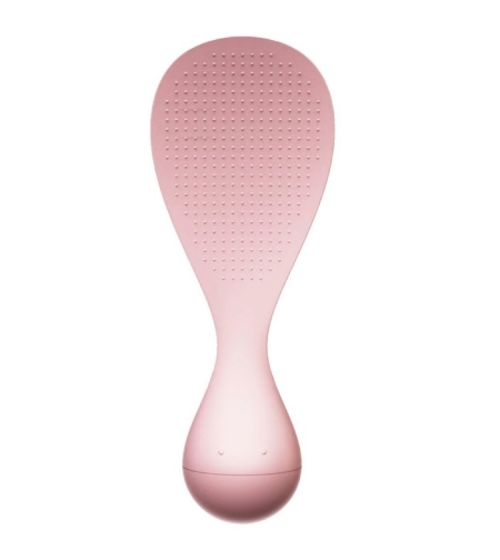 Lingura de Orez Termorezistenta, Flippy, Roz, cu Baza Antialunecare, Perfecta pentru Preparare si Servire
