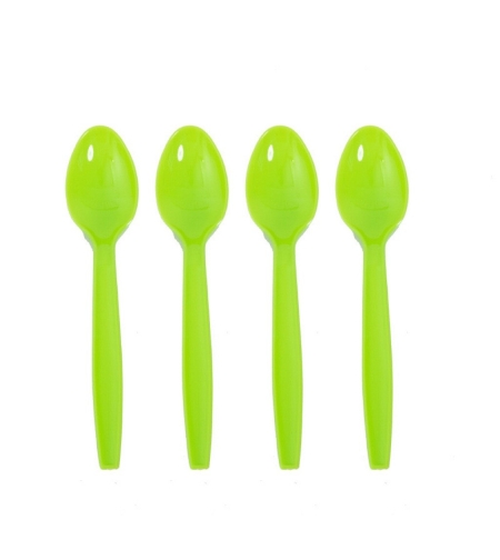 Set 10 Linguri de Unica Folosinta, Flippy, Colectia Dino Park, 15 x 3.3 cm, din Plastic PE, Multicolor