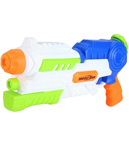 Pistol cu Apa pentru Copii, Rezervor, Pentru Piscina/Plaja, Flippy, 6ani+, Albastru/Multicolor, 1000ML