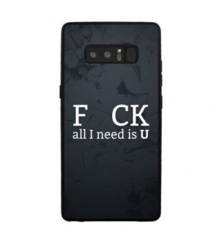 Husa Samsung A3 2017 Multicolor Mesaj Fcuk
