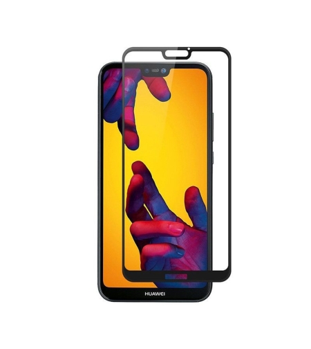 Folie Sticla Huawei P20 Lite 4D/5D Negru