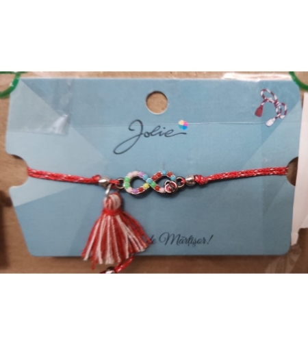 Martisor Bratara cu Ciucure Infinit