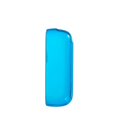 Husa Flippy pentru IQOS Iluma, de Protectie, Anti Soc si Zgarieturi,din Plastic, 12.5 x 4.2 cm, Albastru Transparent