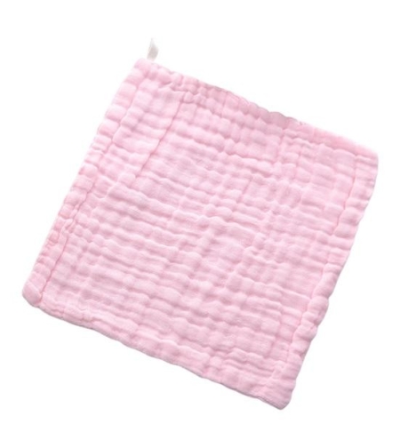 Prosop Absorbant, Flippy, din Bumbac, 6 Straturi, 30 x 30 cm, Roz