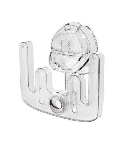 Suport pentru Incaltamintea de Casa, Flippy, fara Perforare, Montare pe Perete, Prindere Adeziva, 11.6x11x4.8cm, Transparent