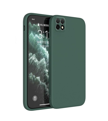 Husa protectie Flippy pentru Samsung A22 5G Liquid Silicone Verde