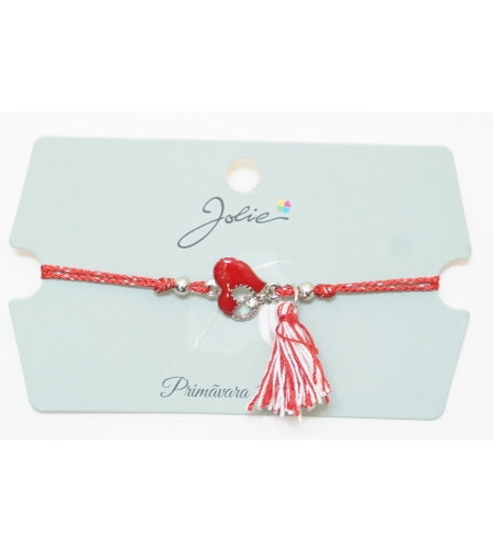 Martisor Bratara Ciucure cu Pandantiv, Model 22