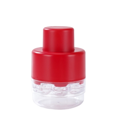 Dispozitiv de Scos Samburi, Flippy, Manual, cu 7 Gauri, pentru Cirese, 13 x 9.2 cm, din ABS, Rosu