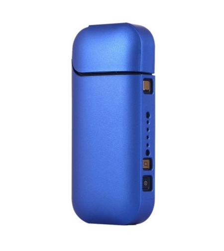 Husa Flippy pentru IQOS 2.4 Plus, Capac de Protectie, Anti Soc si Zgarieturi, Full Body, din Plastic, 11.5 x 5 x 2.3 cm, Albastru