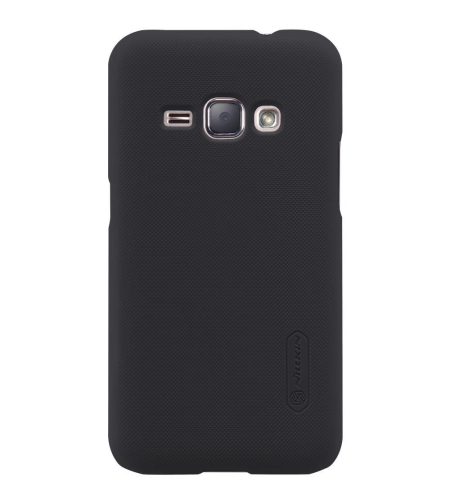 Husa de protectie pentru Samsung Galaxy J1 2015 Nillkin Frosted Shield Negru + Folie de protectie