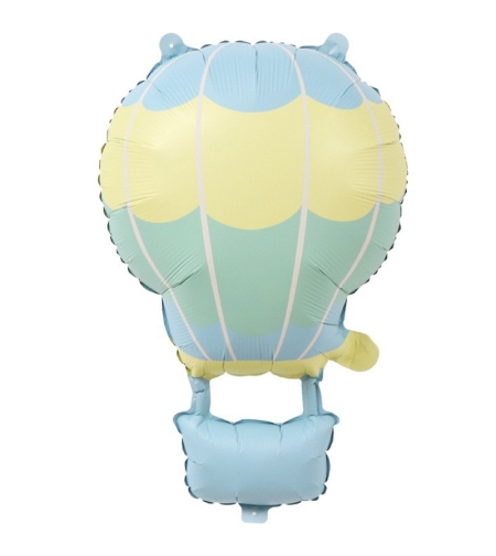 Balon din Folie Metalizata, Flippy, Figurina Animata, Model Balon cu Aer Cald, 61 x 41 cm, Ambalaj Individual, Pai Inclus, Umflare cu Aer sau Heliu, Multicolor