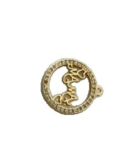 Bratara Placata cu Aur 24K Mama in Cerc