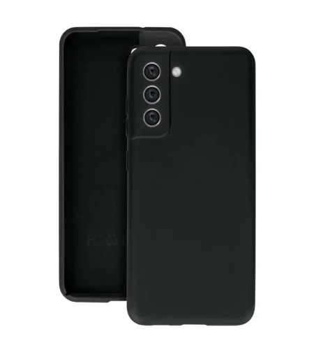 Husa protectie Flippy pentru Samsung S21 FE Liquid Silicone Negru