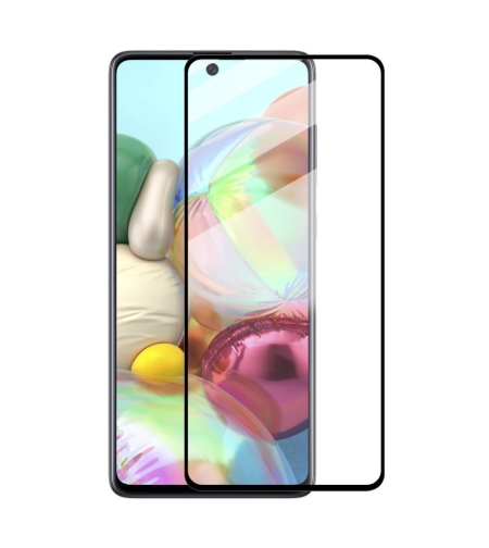 Folie Sticla Flippy® pentru Samsung A71 111D Negru