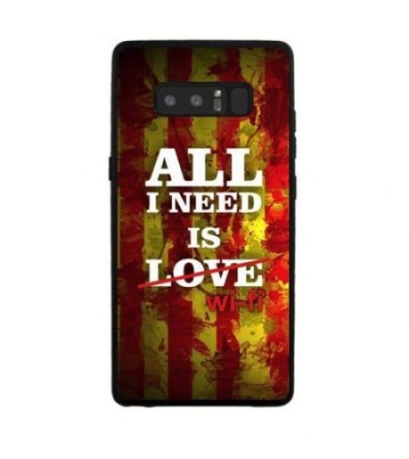Husa Samsung A7 2017 Multicolor Mesaj Love