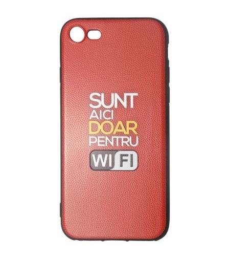 Husa Apple iPhone X Multicolor Mesaj Wi-Fi