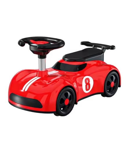 Masina pentru Copii, Flippy, 1-3 ani, Impingere, Bluetooth, Muzica, din ABS, 4 Roti, Inaltime Sezut 22 cm, Rosu