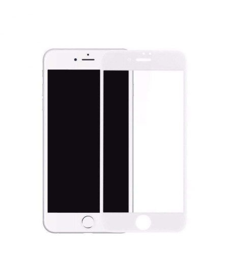 Folie Sticla Apple iPhone 6 Plus Flippy® 4D/5D Alb