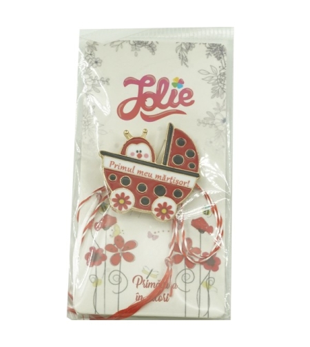 Insigna Copii Jolie model Primul Meu Martisor