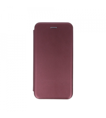Husa de protectie Flippy compatibila cu Apple iPhone 12 Mini Magnet Book Case Bordo