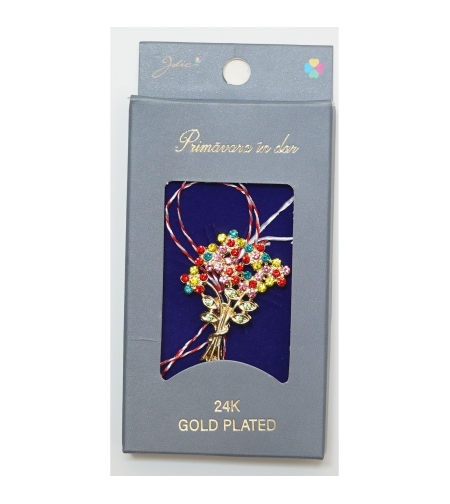 Martisor Brosa Placata cu Aur 24K, Dimensiune Brosa Aprox 2- 3 cm, Model 5