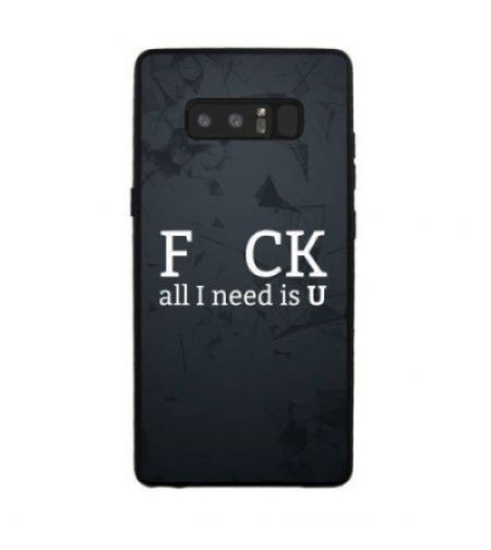 Husa Samsung A7 2017 Multicolor Mesaj Fcuk