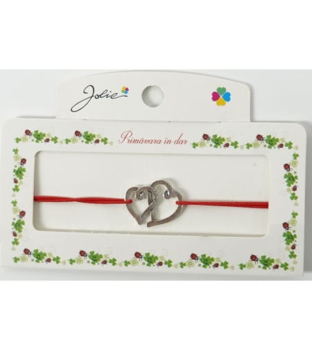 Martisor Bratara cu 2 Noduri Elastica, model 10