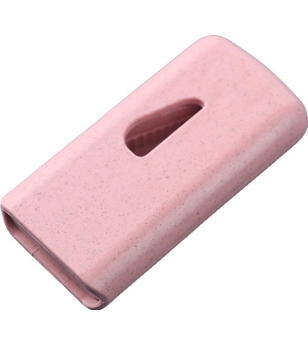Dispozitiv taiere si depozitare medicamente, Flippy, Roz, Plastic, 8 x 4 x 1.8 cm