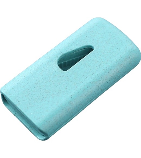 Dispozitiv taiere si depozitare medicamente, Flippy, Albastru, Plastic, 8 x 4 x 1.8 cm