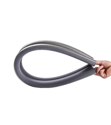 Banda de Izolare a Usii, Flippy, Banda Anti-Curent, Anti-Zgomot, Anti-Praf, Opritor Izolator, 90cm, Gri
