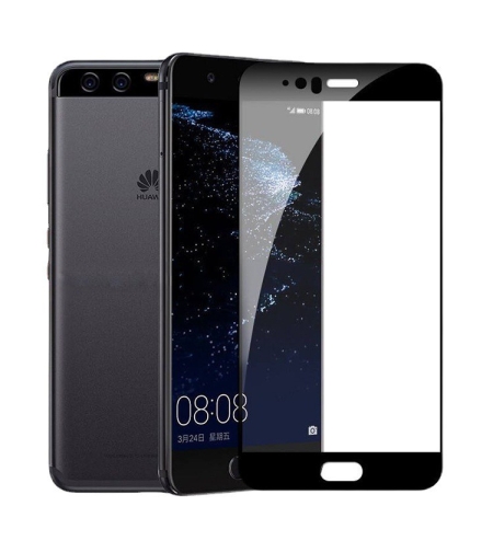 Folie Sticla Securizata, Flippy, Compatibila cu Huawei Pura 70 Pro, Full Glue, Margini Negre, Transparent