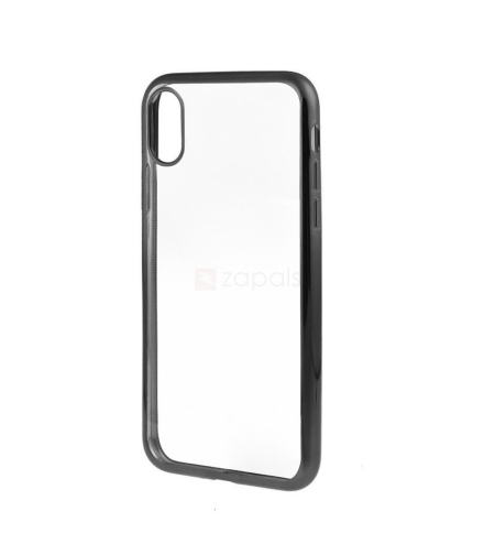 Husa de protectie pentru Apple iPhone X Tpu Electroplated Antisoc Negru