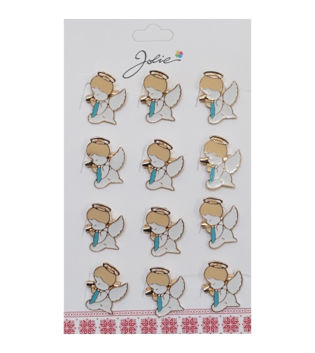 Set 12 Brose Martisor pentru Copii Ingeras