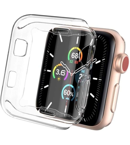 Husa Apple Watch Series 4/5 44 mm Full Tpu 360 Transparent
