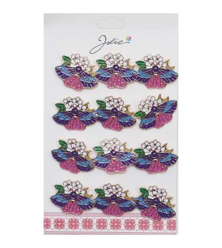 Set 12 Brose Martisor Fluture pe Flori