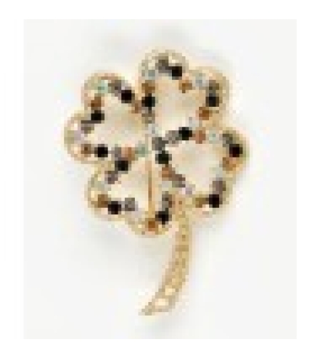 Martisor Brosa Placata cu Aur 24K, Dimensiune Brosa Aprox 2- 3 cm, Model 30