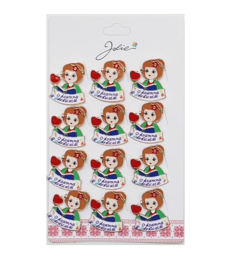 Set 12 Brose Martisor Primavara O Doamna Dedicata