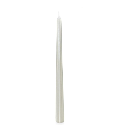 Lumanare Decorativa, Flippy, pentru Masa, 25 cm, din Parafina, fara Fum, Ardere 7.5h, Alb