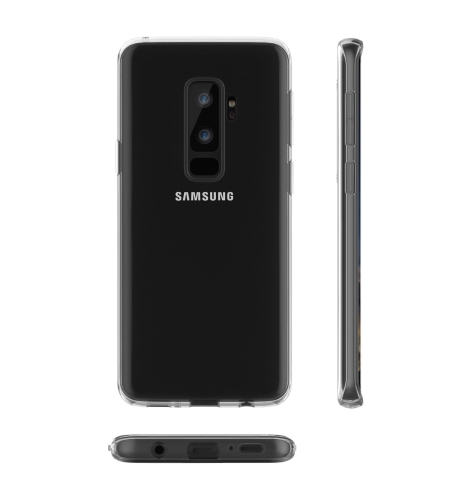 Husa Flippy compatibila cu Samsung A8 2018 0.3 mm Tpu Transparent