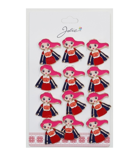 Set 12 Brose Martisor Primavara Mesaj Super Mom