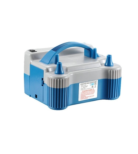 Pompa Electrica Pentru Umflat Baloane, 700 W, Doua Capete de Umflat, din Plastic, Albastru