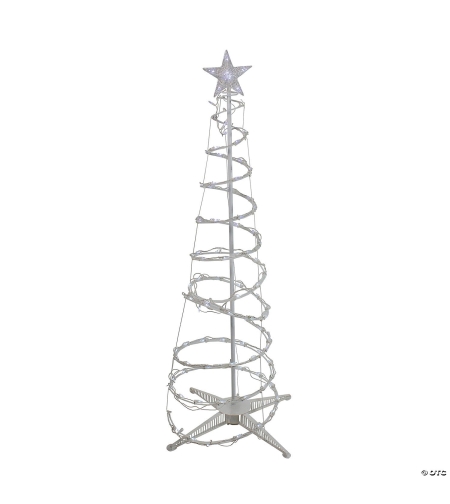 Pom spiralat cu leduri, Flippy, 135 Led, 1.8 M